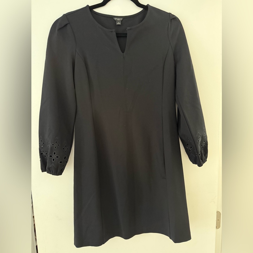 Long sleeve eyelet and Taylor size 8